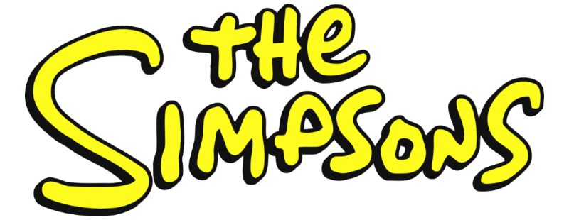 logo de los simpsons